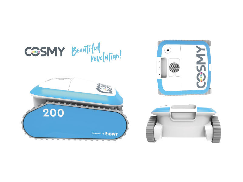 Robotski cistac bazena BWT COSMY 200 - Slika 2