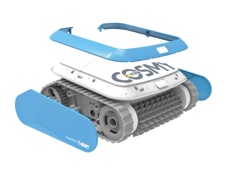 Robotski cistac bazena BWT COSMY 200 - Slika 3