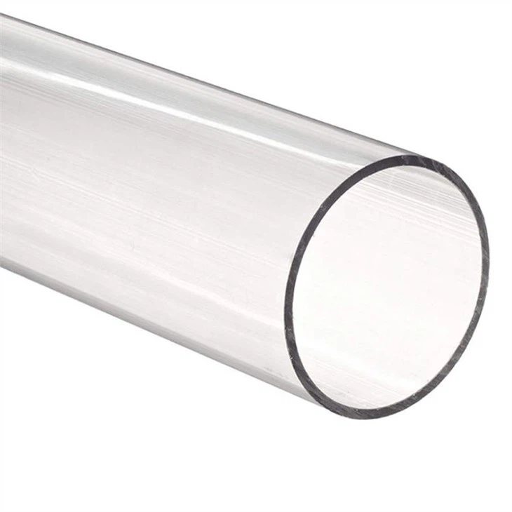 Cijev D50 PVC duljina 5m, transparentna 3017